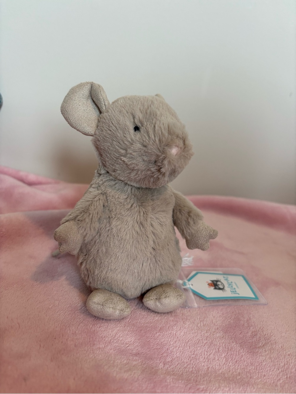 Jellycat Nippit Mouse nwt - Rare Retired/Vintage Authentic